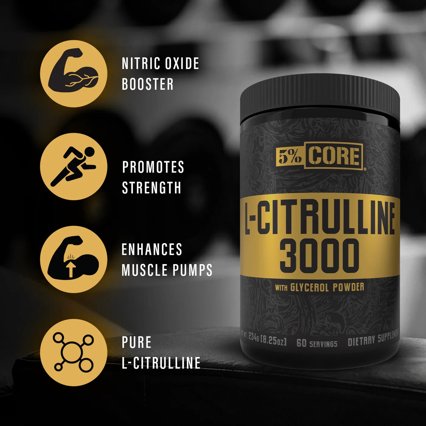 5% Nutrition L-Citrulline 3000 image 2