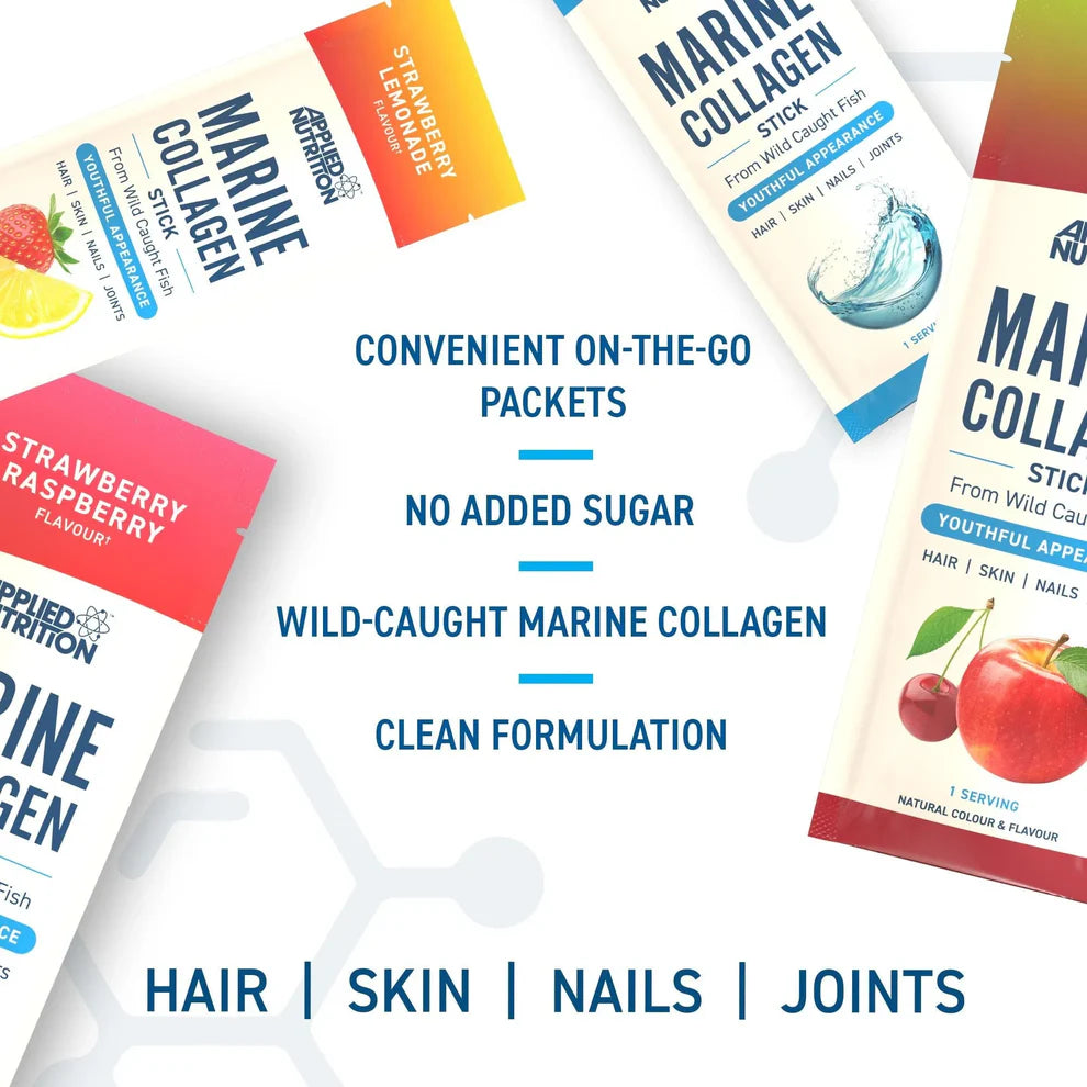 Applied Nutrition Marine Collagen Sticks 12x12g image 2
