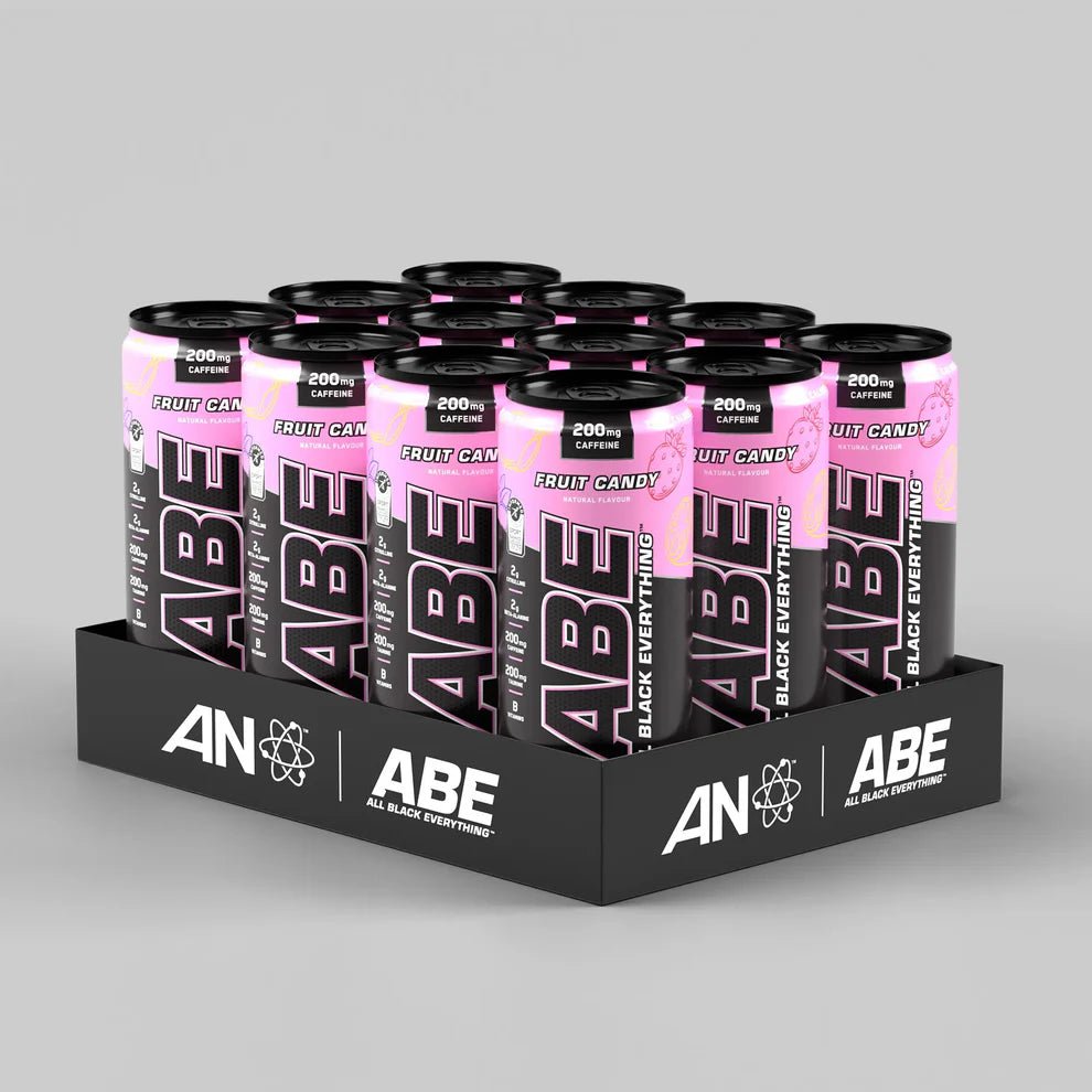 Applied Nutrition ABE (All Black Everything) Carbonated Can 12x330ml