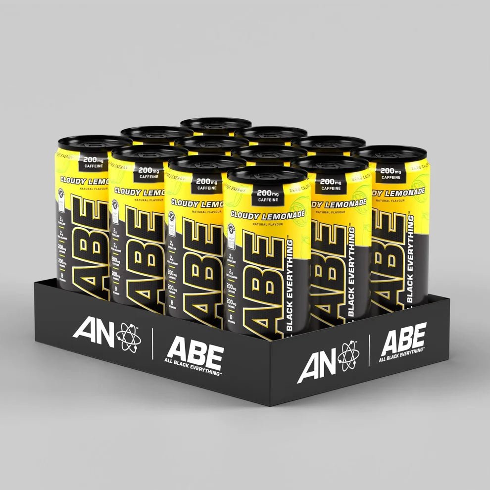 Applied Nutrition ABE (All Black Everything) Carbonated Can 12x330ml