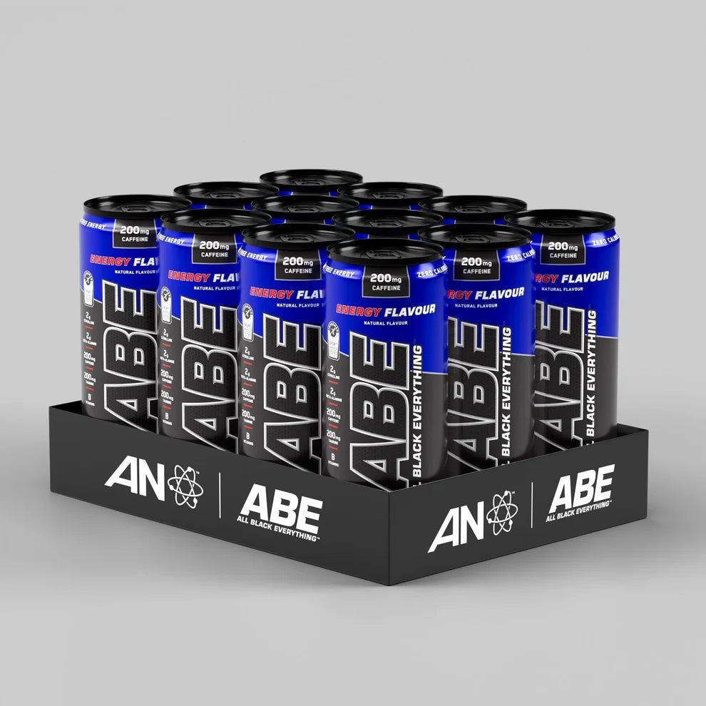 Applied Nutrition ABE (All Black Everything) Carbonated Can 12x330ml