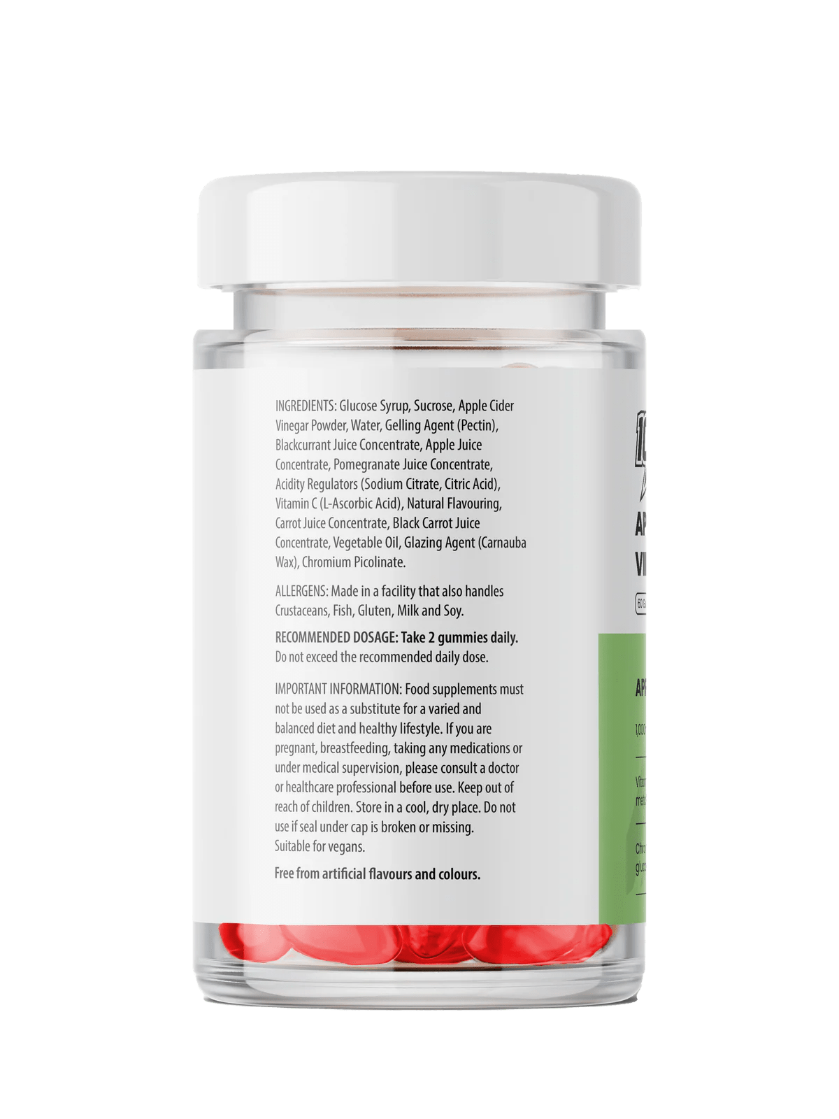 10X Athletic Apple Cider Vinegar Gummies 60Softgels