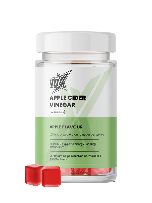 10X Athletic Apple Cider Vinegar Gummies 60Softgels