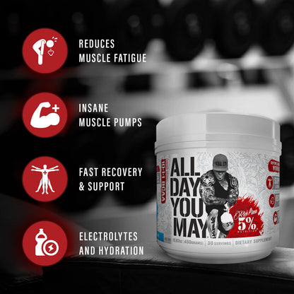 Rich Piana 5% Nutrition All Day You May Legendary Series 465g