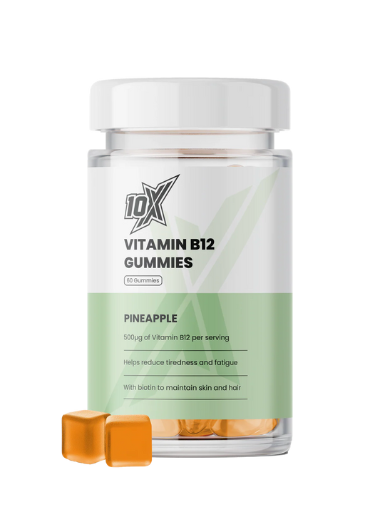 10X Athletic B12 Gummies 60Softgels