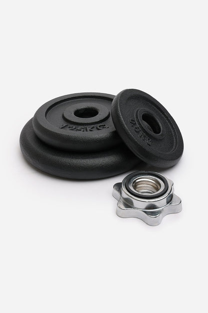 Northern 20kg Adjustable Cast Iron Dumbbell Spinlock Set