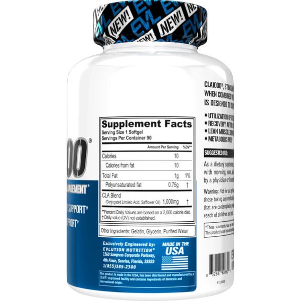 EVLution Nutrition CLA1000