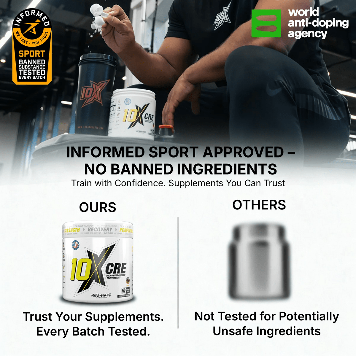 10X Athletic CRE 300g