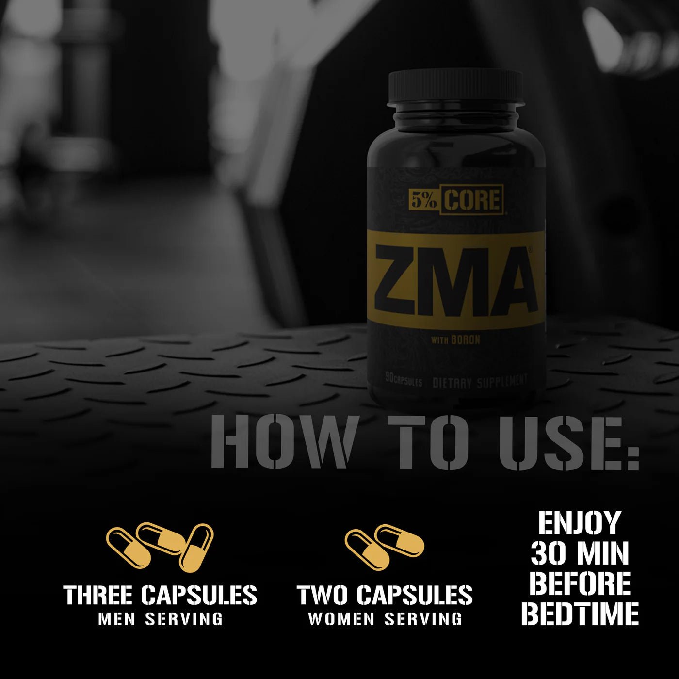 Rich Piana 5% Nutrition ZMA - Core Series