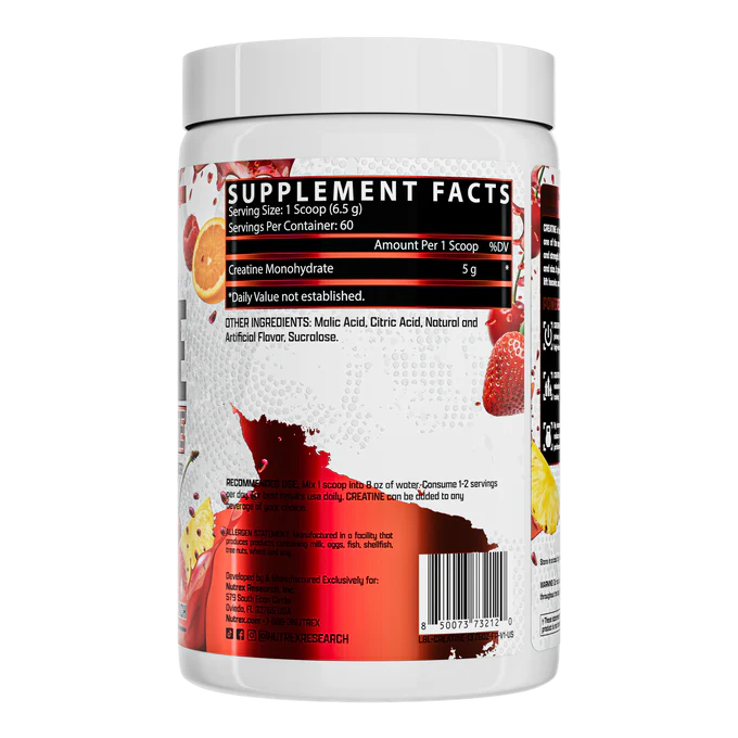 Nutrex Creatine Monohydrate 390g