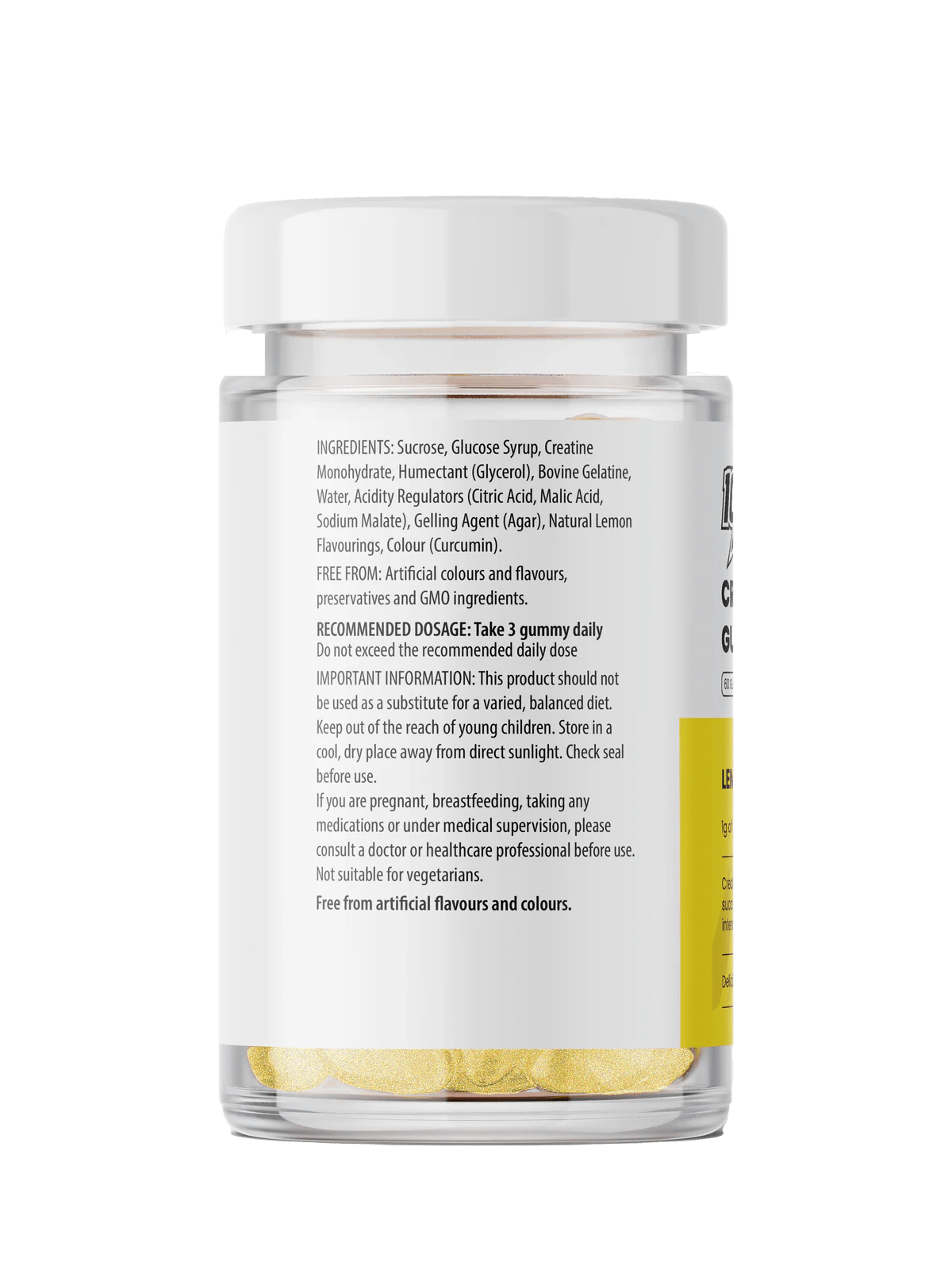 10X Athletic Creatine Gummies 60 Softgels