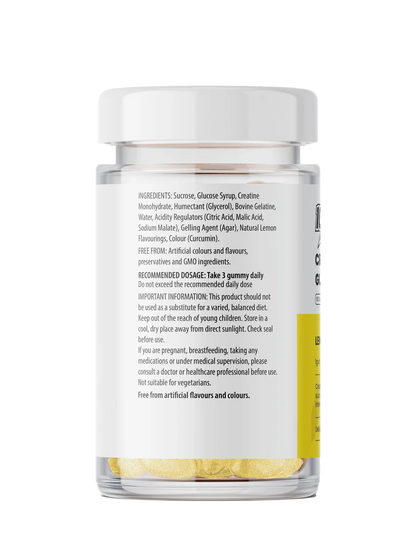 10X Athletic Creatine Gummies 60 Softgels