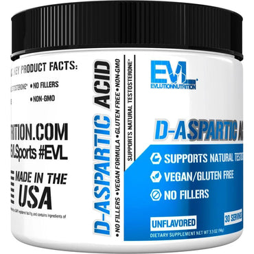 EVLution Nutrition D-Aspartic Acid