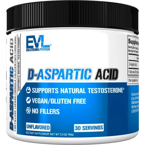 EVLution Nutrition D-Aspartic Acid