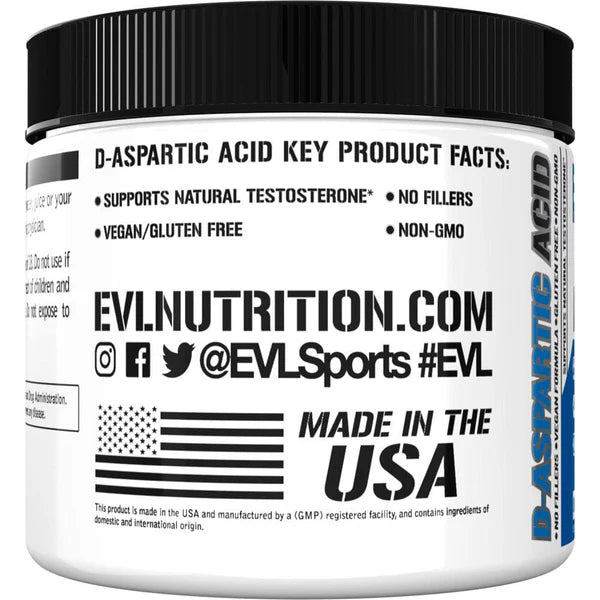 EVLution Nutrition D-Aspartic Acid