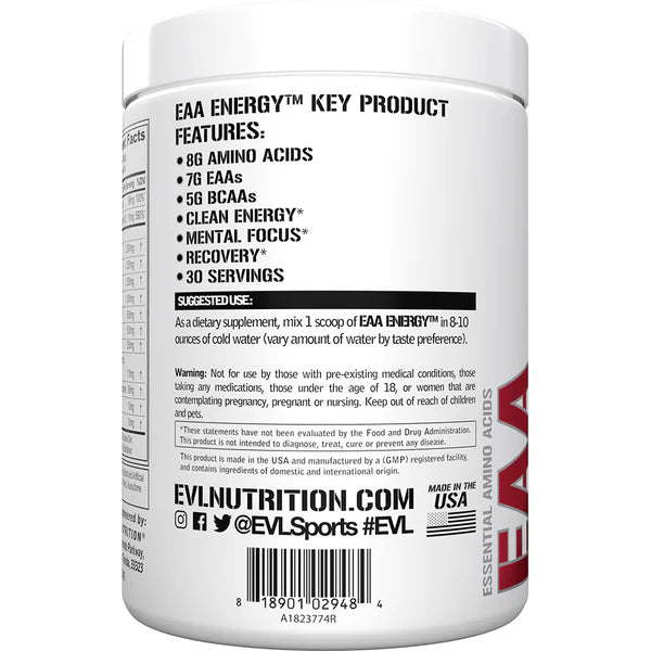 Back label of a supplement container with text and branding on a white background