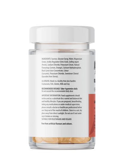 10X Athletic Electrolyte Gummies 60Softgels