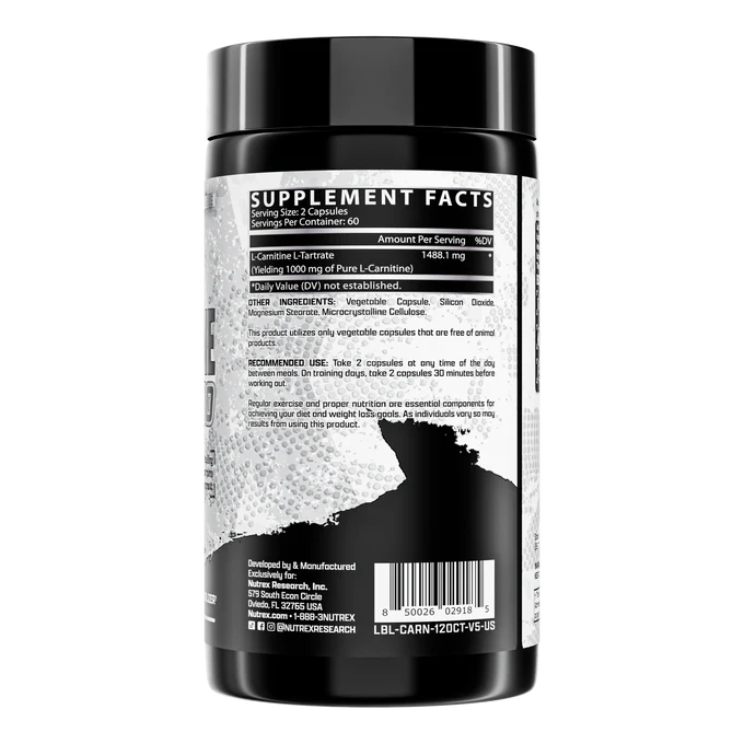 Nutrex L-Carnitine 120 caps