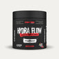 Container of Conteh Sports Hydra Flow supplement on a light gray background
