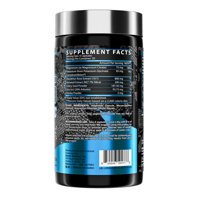 Nutrex Lipo-6 Diuretic 80 caps