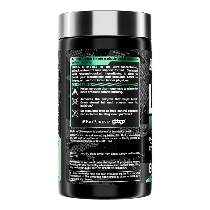 Nutrex Lipo-6 Stim-Free 60 caps