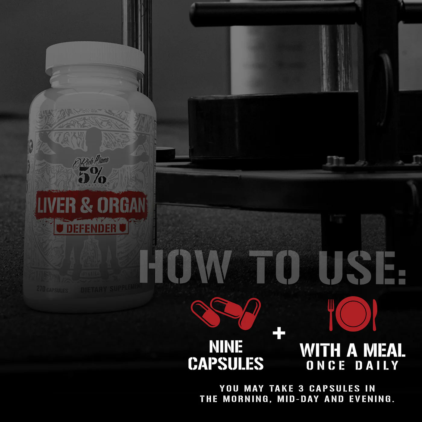 5% Nutrition Liver & Organ Formula Supplement