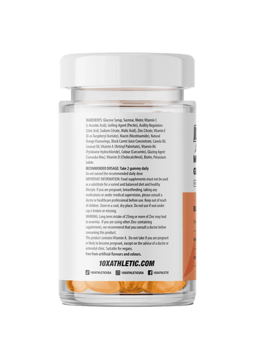 10X Athletic MultiVitamin Gummies 60Softgels