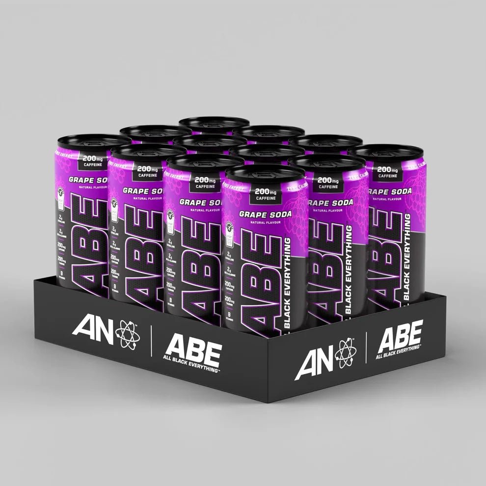 Applied Nutrition ABE (All Black Everything) Carbonated Can 12x330ml
