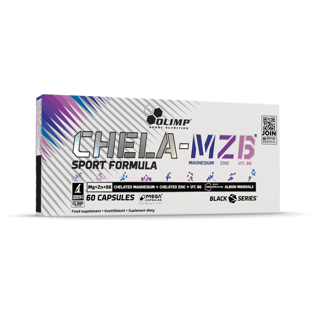 Olimp Nutrition Chela MZB, Sport Formula - 60 mega caps