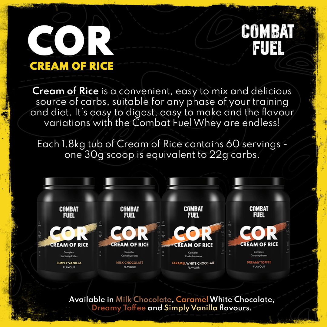 Combat Fuel Cream of Rice 1.8kg