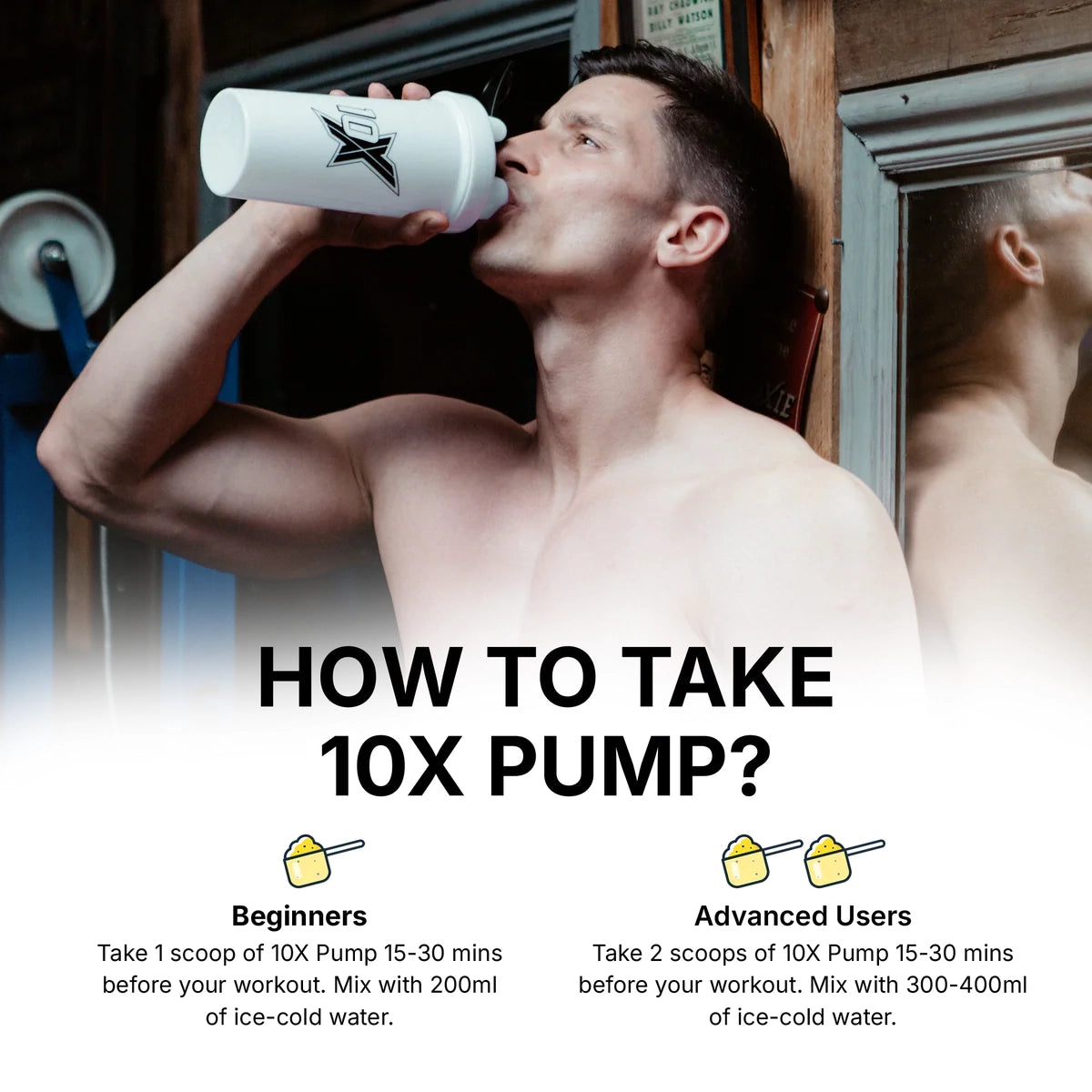10X Athletic PUMP 600g