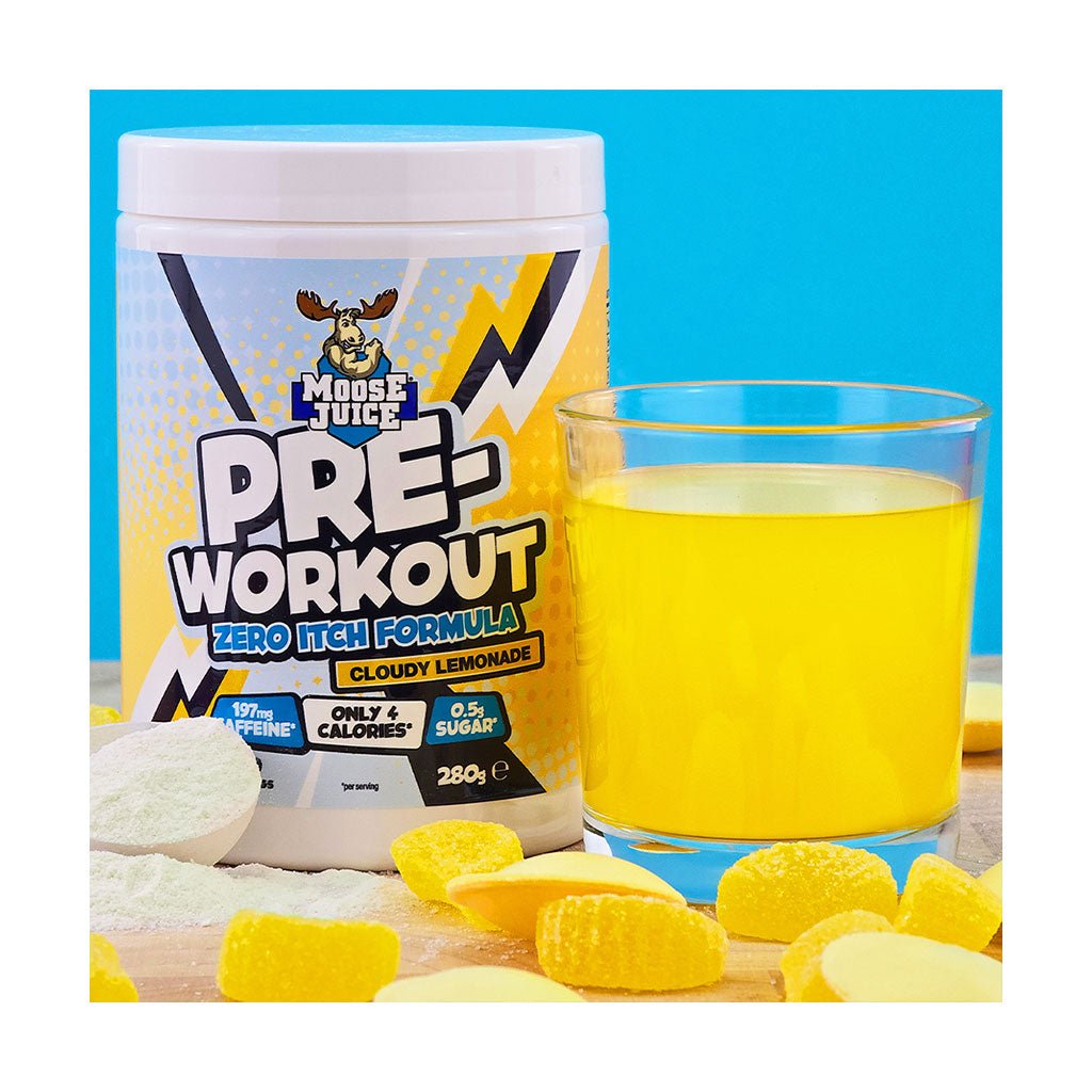 Muscle Moose Pre-Workout - Zero Itch Formula 280g