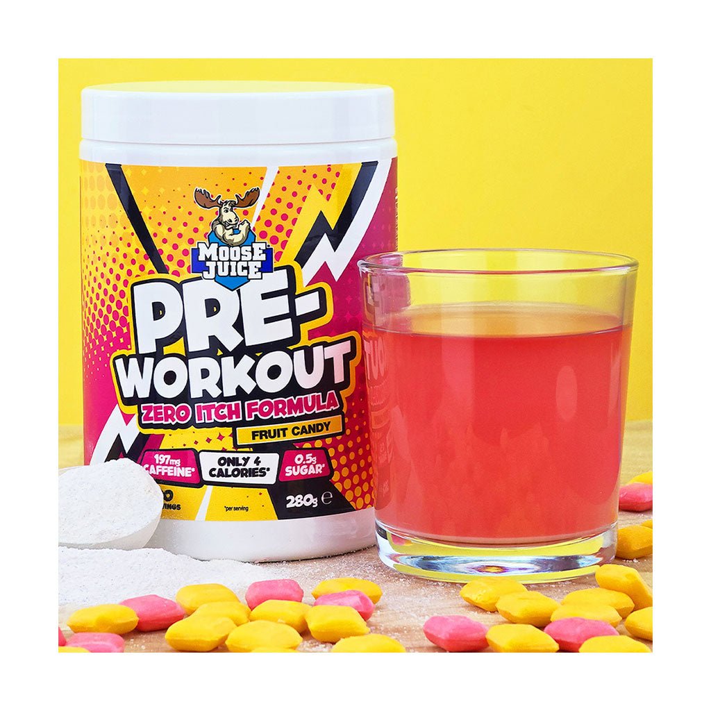 Muscle Moose Pre-Workout - Zero Itch Formula 280g