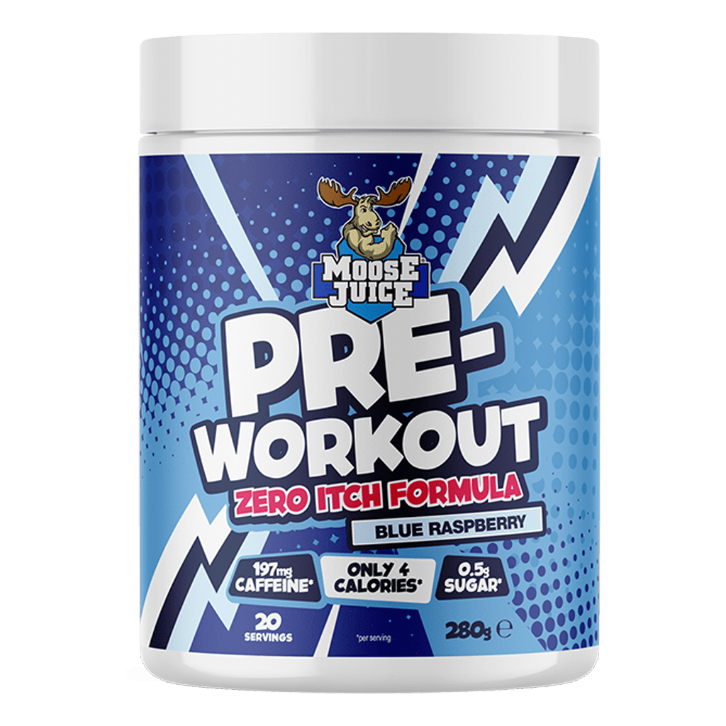 Muscle Moose Pre-Workout - Zero Itch Formula 280g