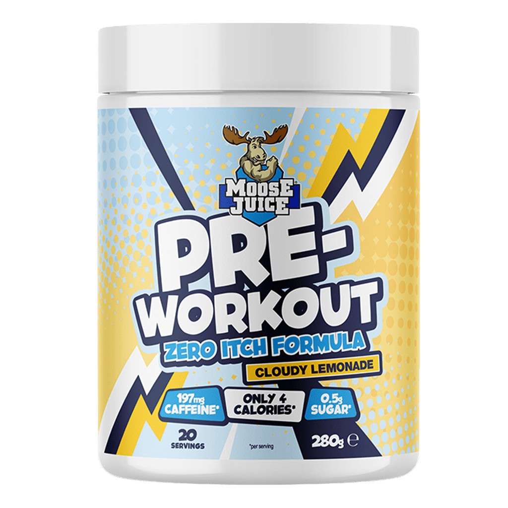 Muscle Moose Pre-Workout - Zero Itch Formula 280g