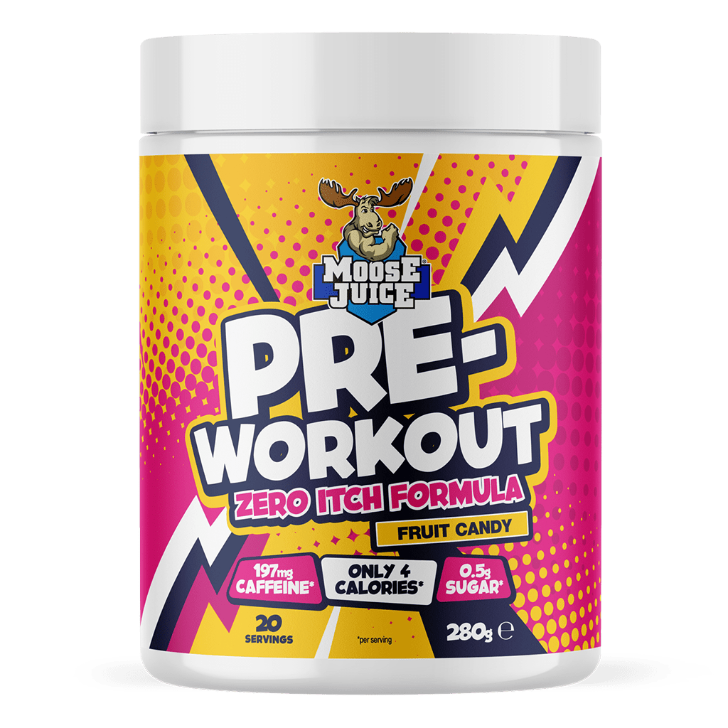 Muscle Moose Pre-Workout - Zero Itch Formula 280g