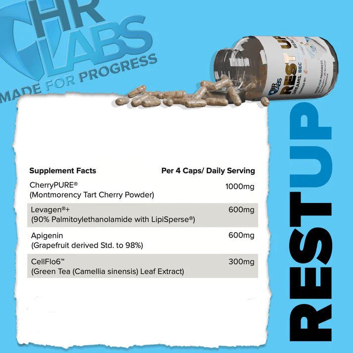 HR Labs Rest Up Ultra Premium Sleep and Recovery Innovation
