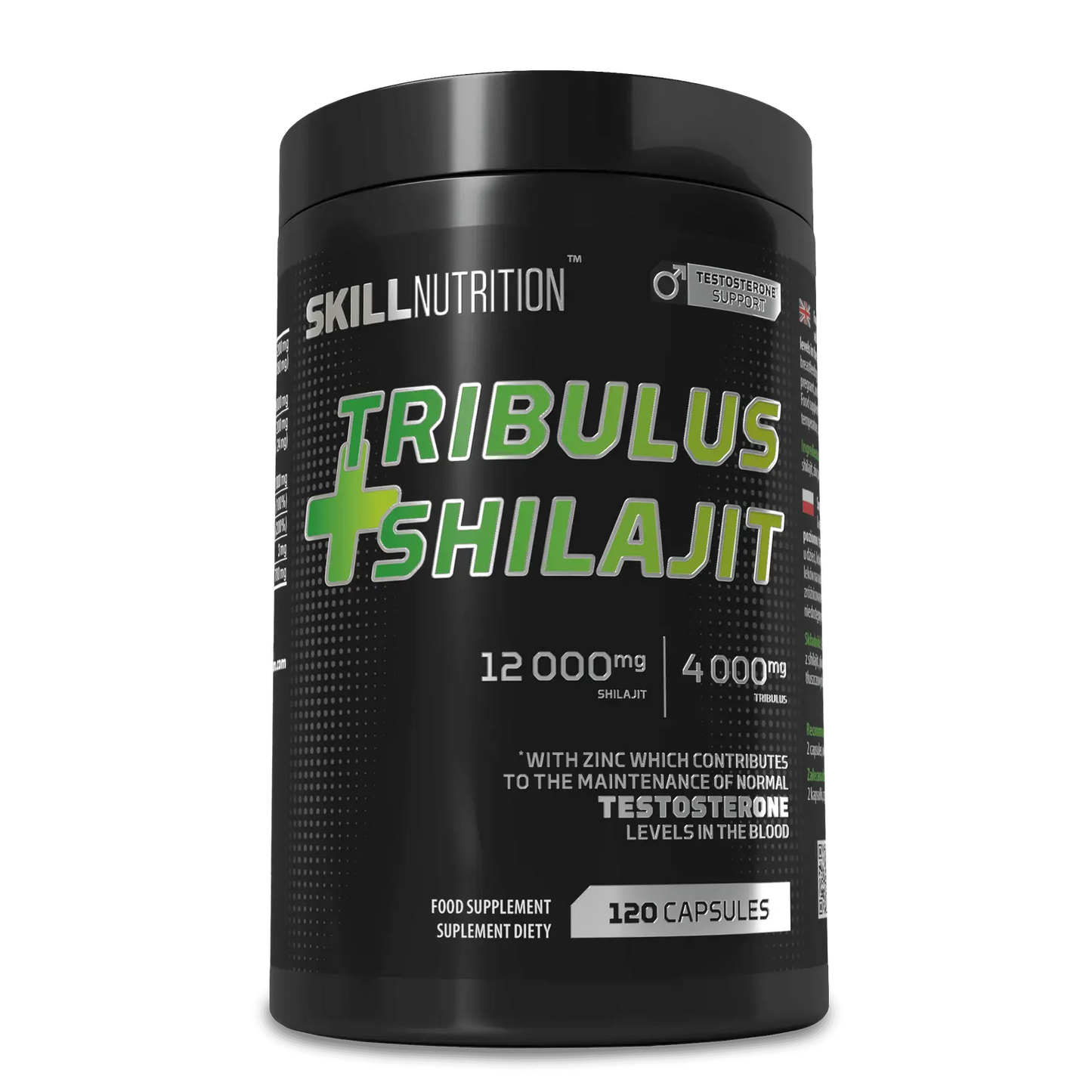 SkillNutrition Tribulus + Shilajit