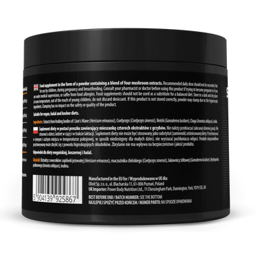 SkillNutrition 4 Mushroom Complex