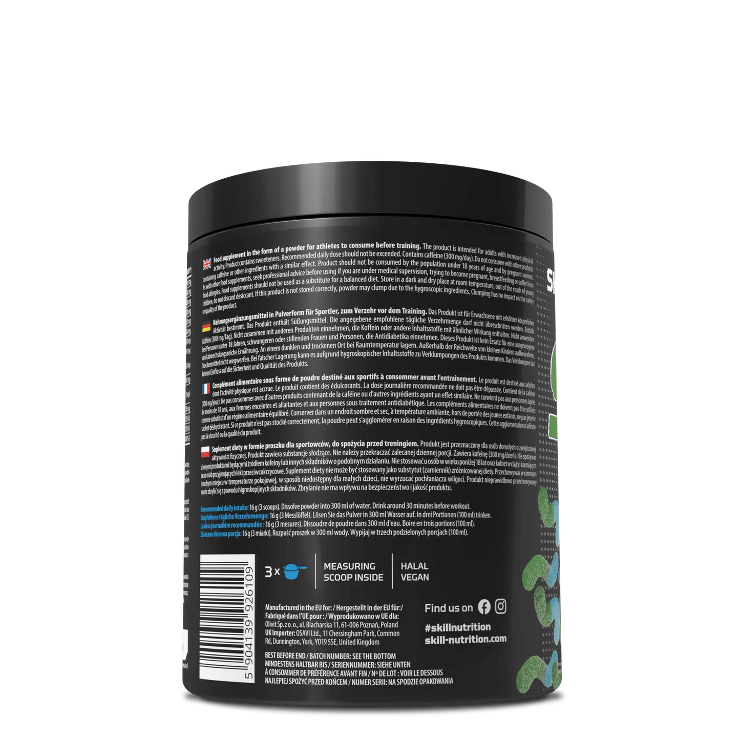 SkillNutrition Skill Pre-Workout