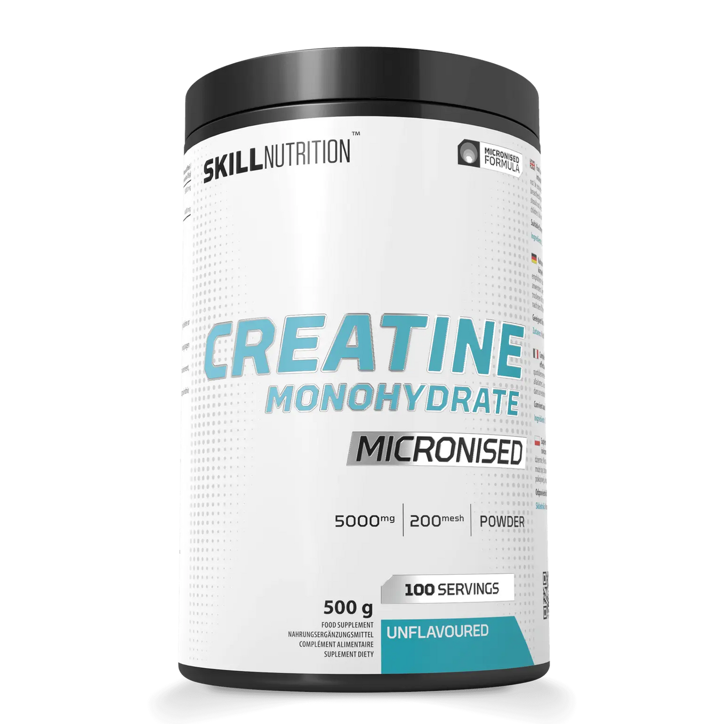 SkillNutrition Micronised Creatine Monohydrate Unflavoured