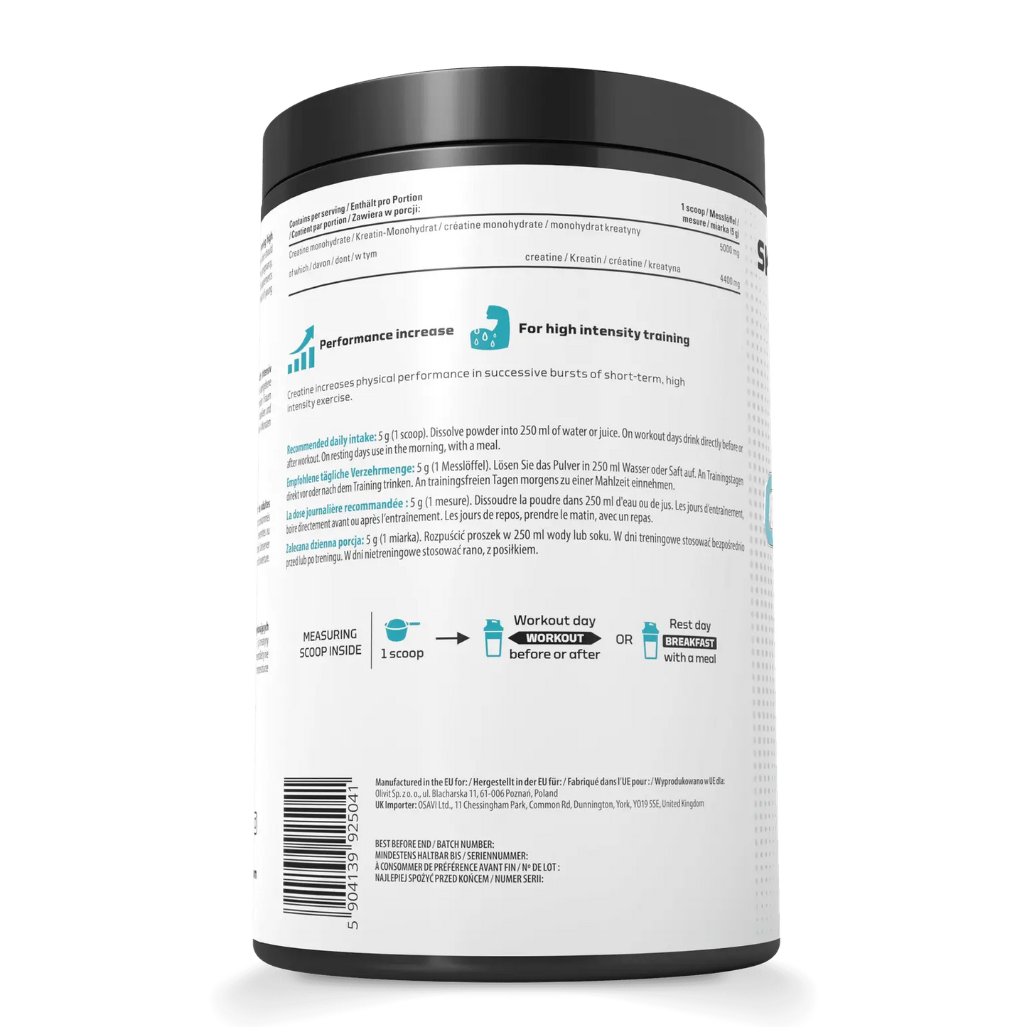 SkillNutrition Micronised Creatine Monohydrate Unflavoured