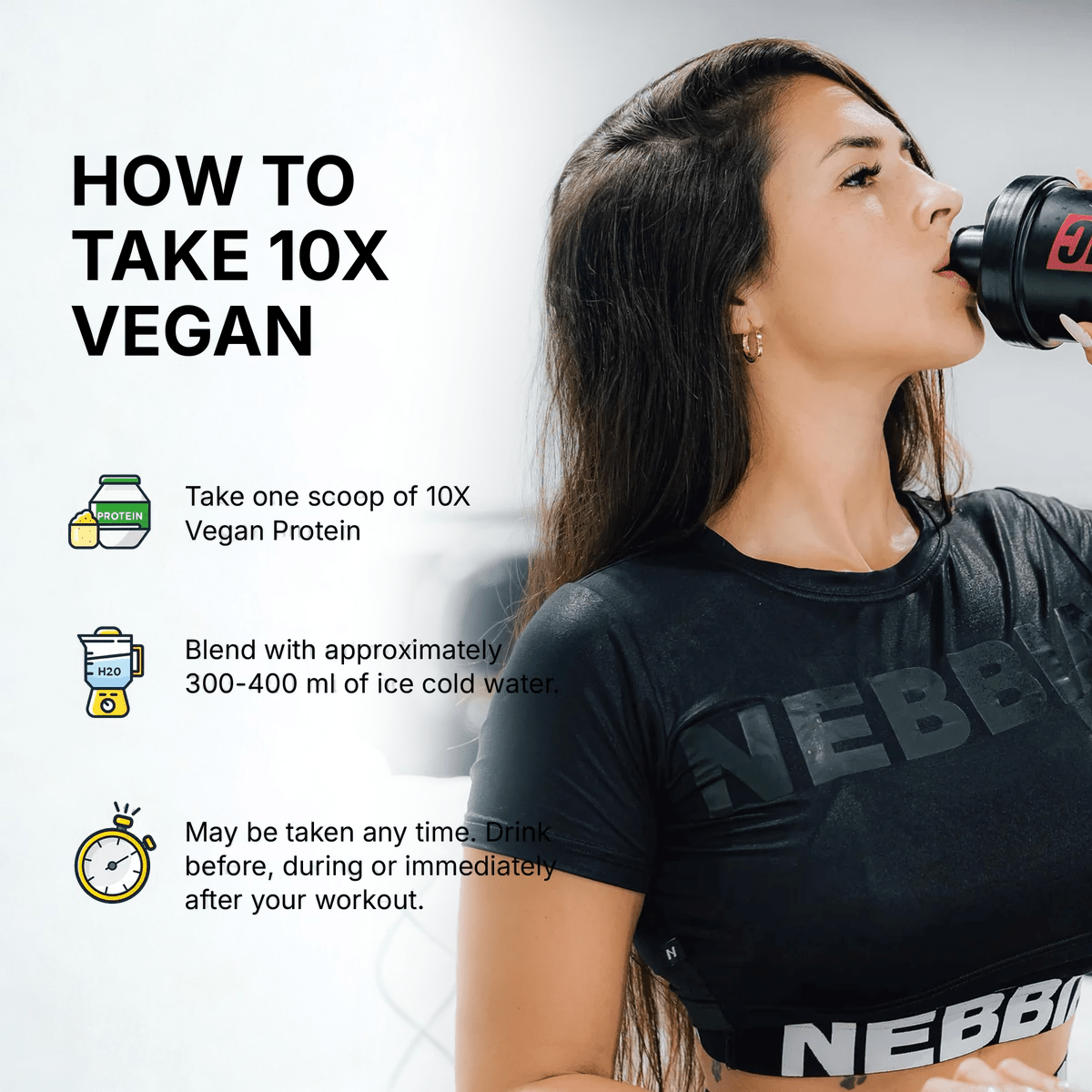 10X Athletic Vegan Protein 540g