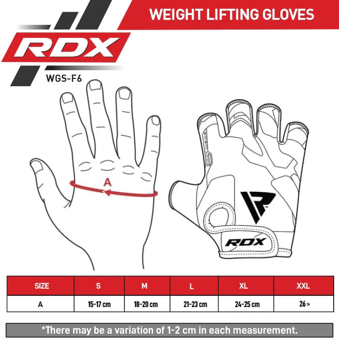 RDX F6 Fitness Gym Gloves