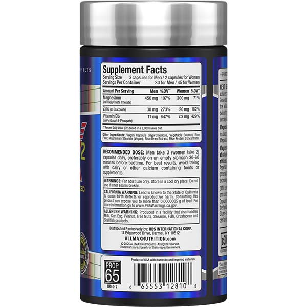 AllMax Nutrition ZMX 2 Advanced - 90 caps