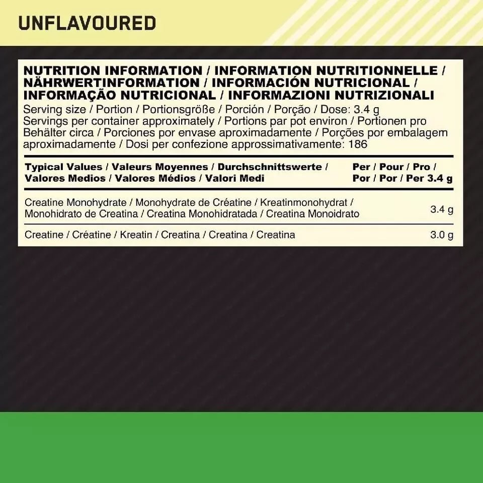 Optimum Nutrition Micronised Creatine image 3
