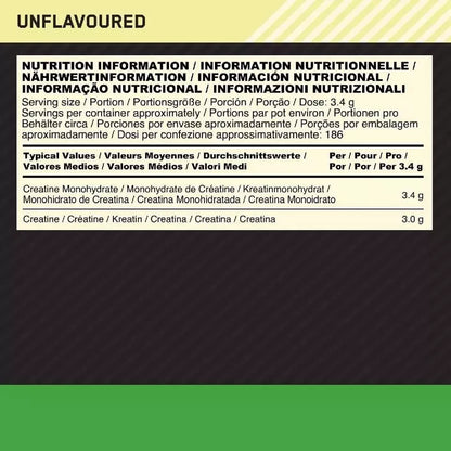 Optimum Nutrition Micronised Creatine image 3