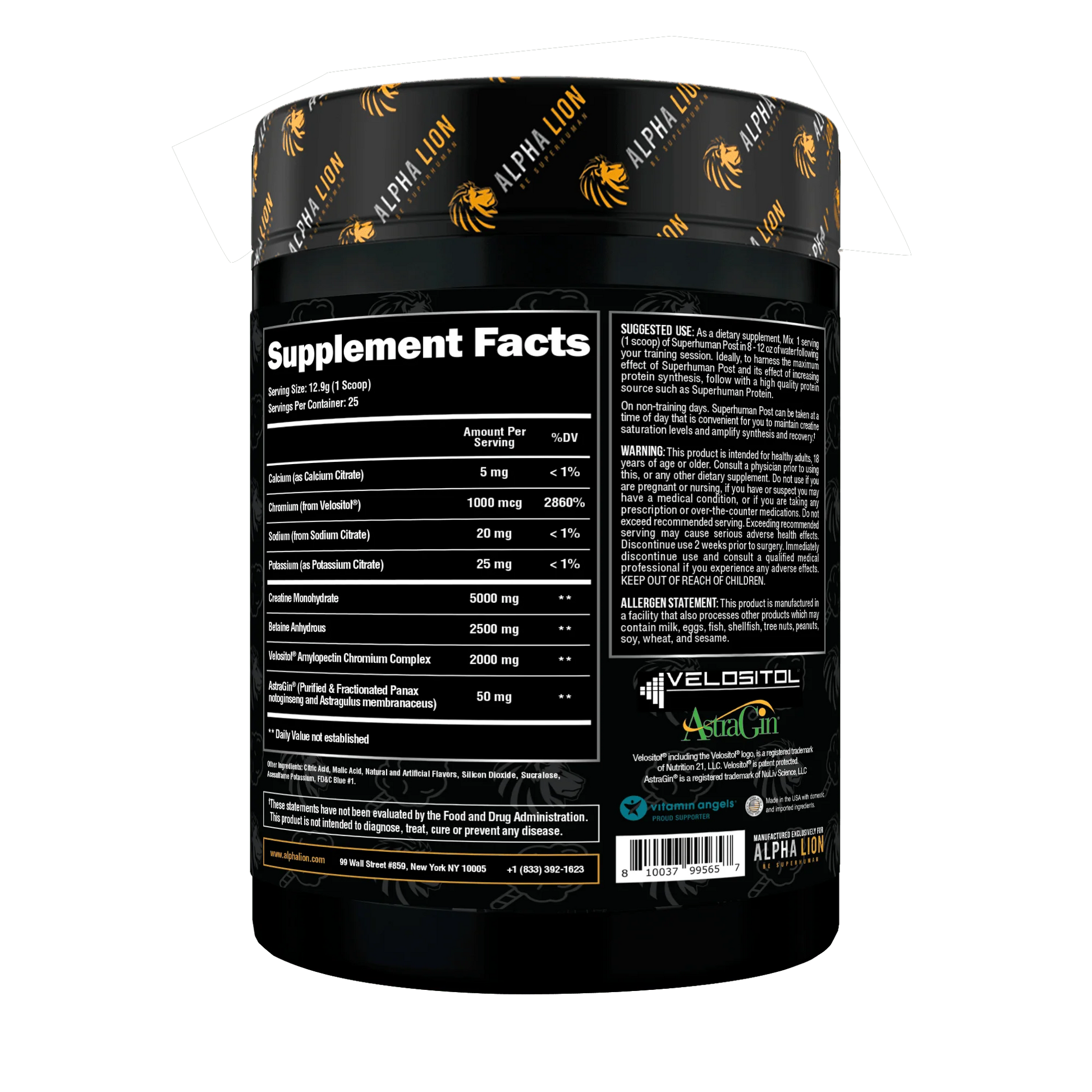 Alpha Lion SuperHuman Post 322.5g image 1