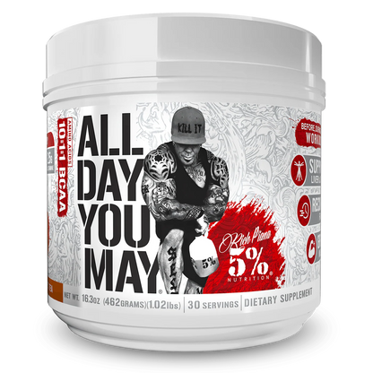 Rich Piana 5% Nutrition All Day You May Legendary Series 465g