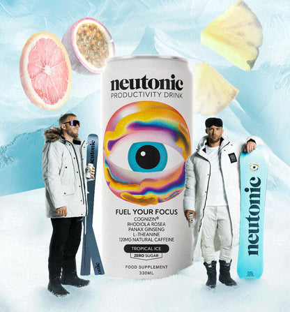 Neutonic Productivity Drink 12x330ml – Nootropic Energy & Focus Blend image 1